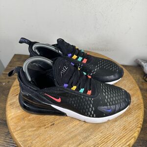 Nike Air Max 270 Shoes Women Size 8 CJ6960-001 Running Athletic Sneakers